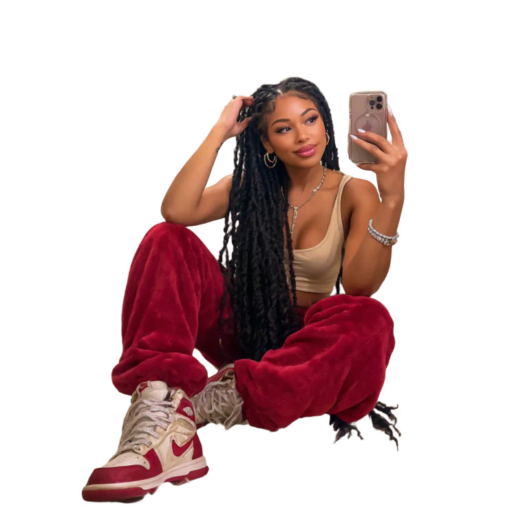 Modern Bedroom Selfie Vinyl Car Decal Sticker – Waterproof & UV-Resistant 