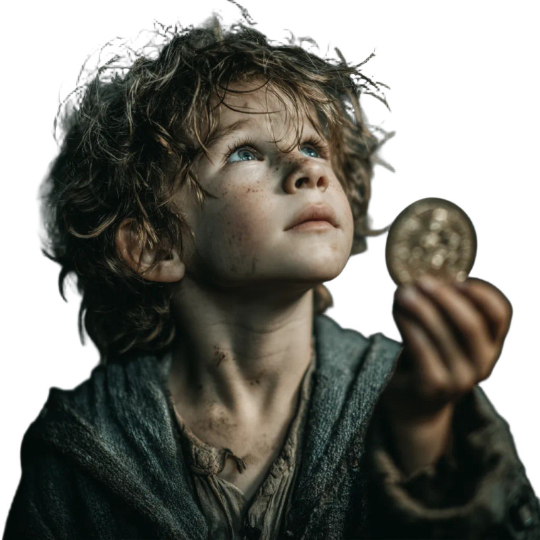 Magical Coin Boy Vinyl Car Decal Sticker – Waterproof & UV-Resistant 