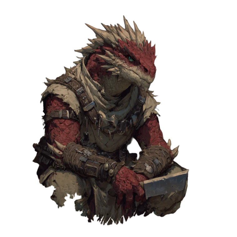 Kobold Chef Illustration Vinyl Car Decal Sticker – Waterproof & UV-Resistant 