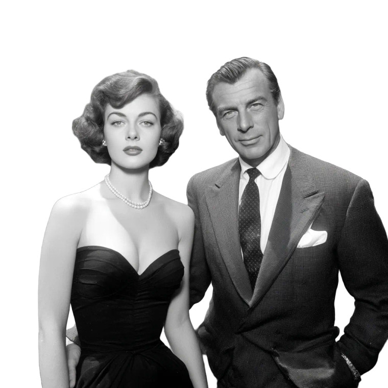 1950S Film Stars Vinyl Car Decal Sticker – Waterproof & UV-Resistant 