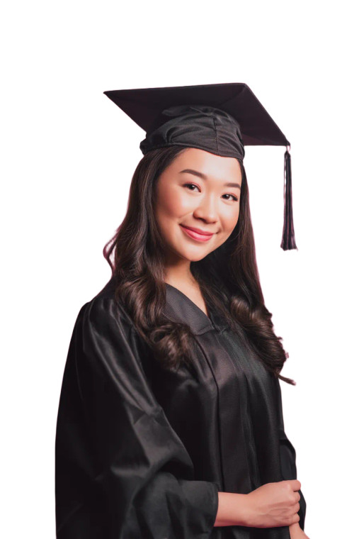 Graduation Portrait V8 Vinyl Car Decal Sticker – Waterproof & UV-Resistant 