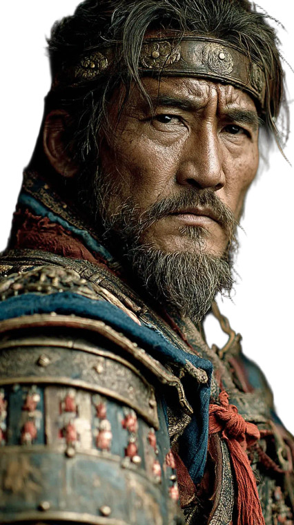 Sun Tzu Portrait V2 Vinyl Car Decal Sticker – Waterproof & UV-Resistant 