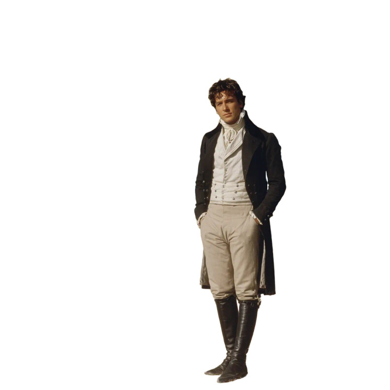 Historical Romance Scene V2 Vinyl Car Decal Sticker – Waterproof & UV-Resistant 