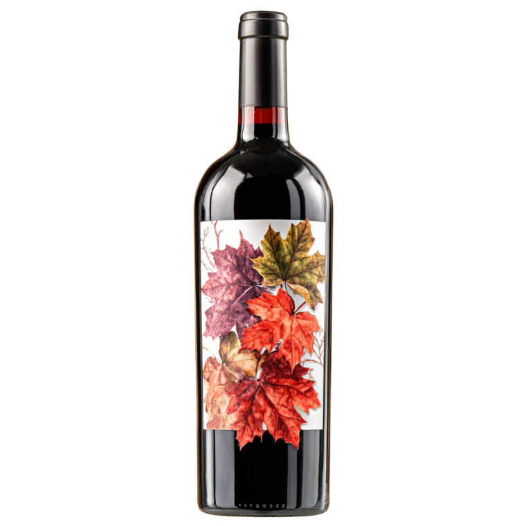 Canadian Wine Bottle Vinyl Car Decal Sticker – Waterproof & UV-Resistant 