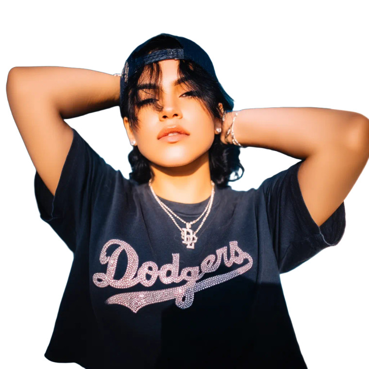 Latina Dodgers Fan Vinyl Car Decal Sticker – Waterproof & UV-Resistant 