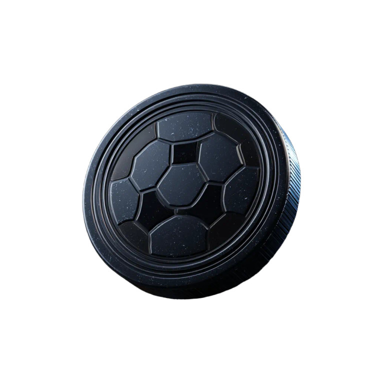 Soccer Coin Icon Vinyl Car Decal Sticker – Waterproof & UV-Resistant 