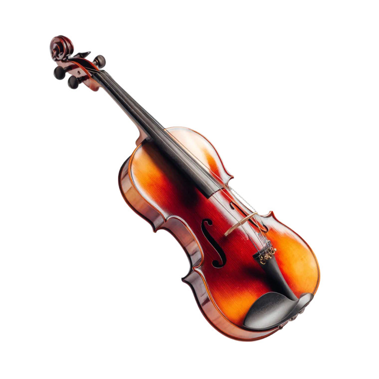 Floating Violin Vinyl Car Decal Sticker – Waterproof & UV-Resistant 