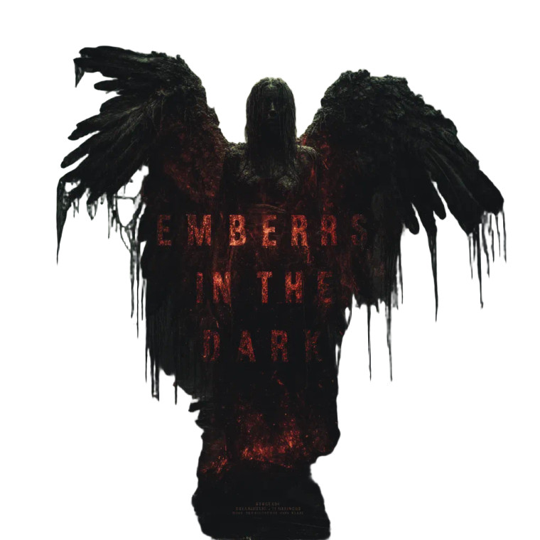 Embers In The Dark Vinyl Car Decal Sticker – Waterproof & UV-Resistant 