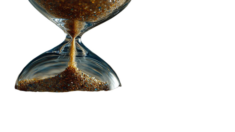 Upside-Down Hourglass Vinyl Car Decal Sticker – Waterproof & UV-Resistant 