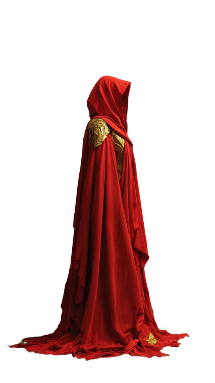 Surreal Cloaked Figure Vinyl Car Decal Sticker – Waterproof & UV-Resistant 