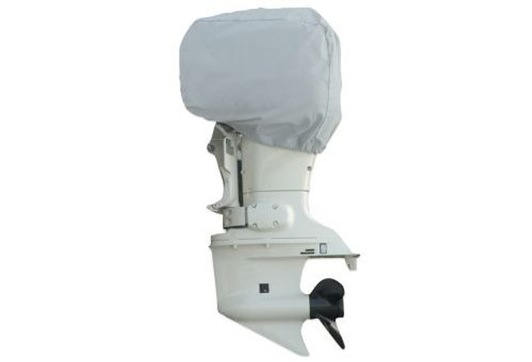 Ultimate Protection Boat Motor Cover | Fits 5 HP Motor | Water Repellant UV Resistant | Marine-Grade Polyester