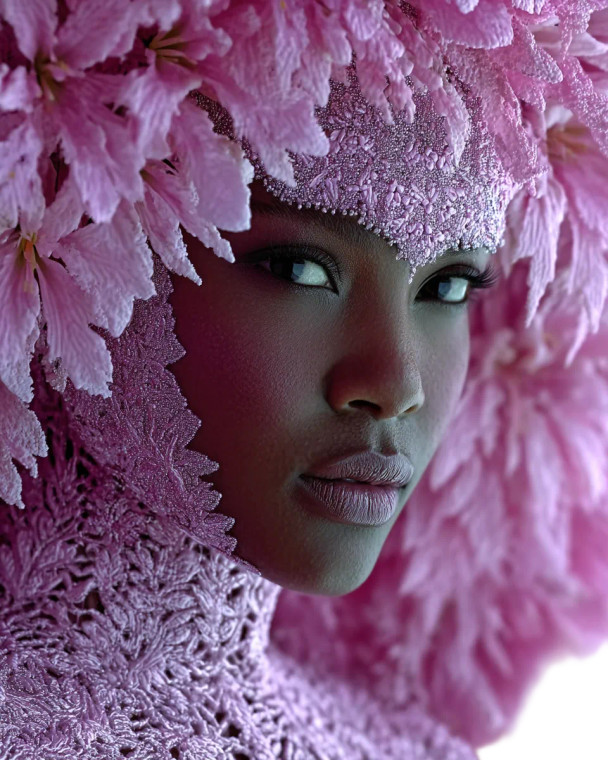 Future Afro Woman Vinyl Car Decal Sticker – Waterproof & UV-Resistant 