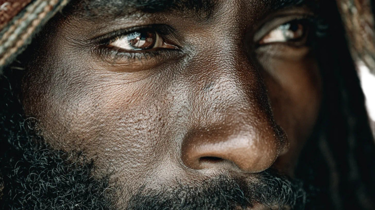 African Jesus Vinyl Car Decal Sticker – Waterproof & UV-Resistant 