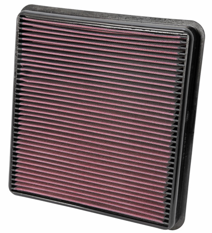 K & N Red Cotton Gauze Air Filter | 2007-2021 Lexus LX570 Toyota Land Cruiser Tundra Sequoia | Washable, Reusable, Boost Performance