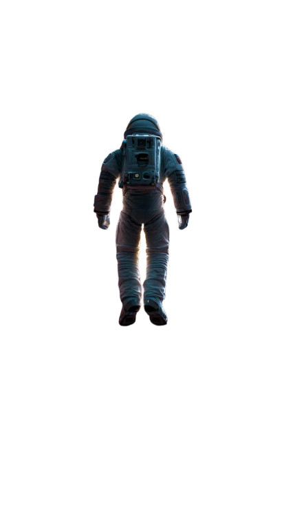 Astronaut In Space V51 Vinyl Car Decal Sticker – Waterproof & UV-Resistant 