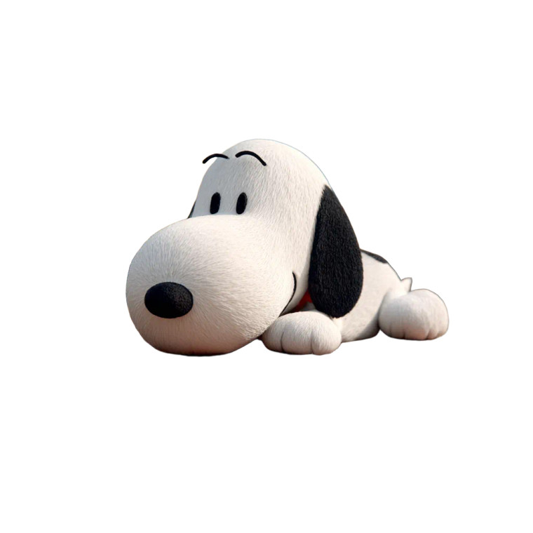 Snoopy On Rug Vinyl Car Decal Sticker – Waterproof & UV-Resistant 