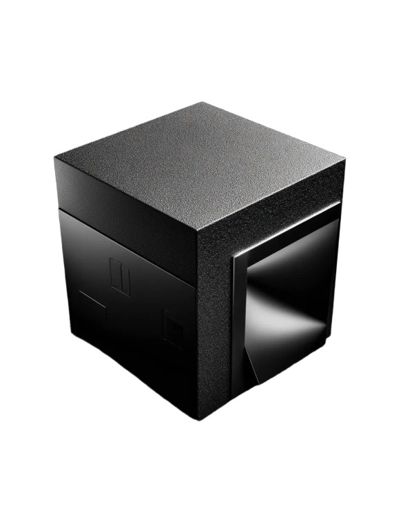 Abstract Cube Podium Vinyl Car Decal Sticker – Waterproof & UV-Resistant 