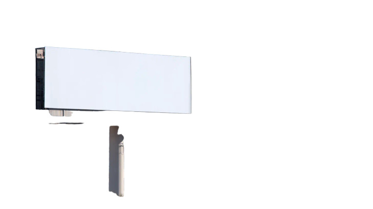 Large White Billboard Vinyl Car Decal Sticker – Waterproof & UV-Resistant 