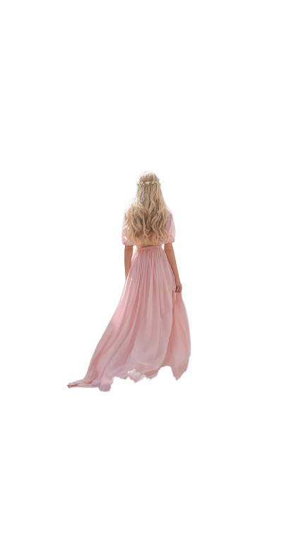 Blonde In Pink V9 Vinyl Car Decal Sticker – Waterproof & UV-Resistant 