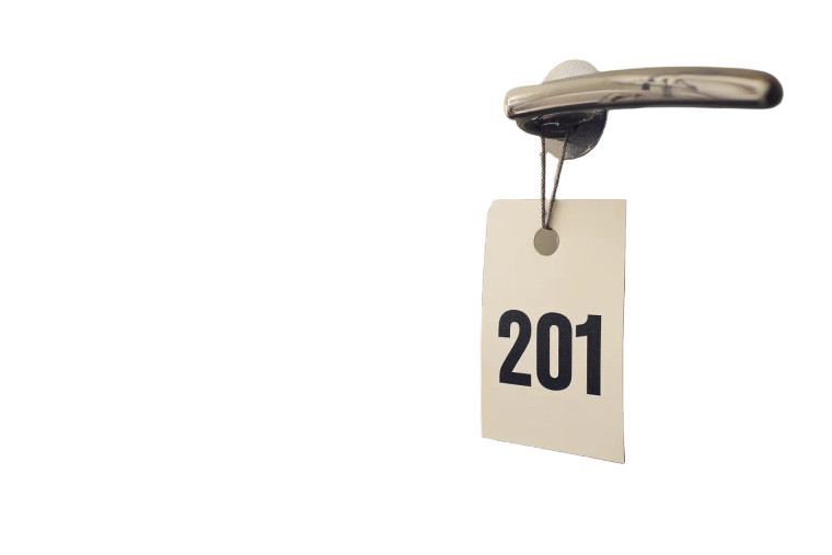 Hotel Room Door V2 Vinyl Car Decal Sticker – Waterproof & UV-Resistant 