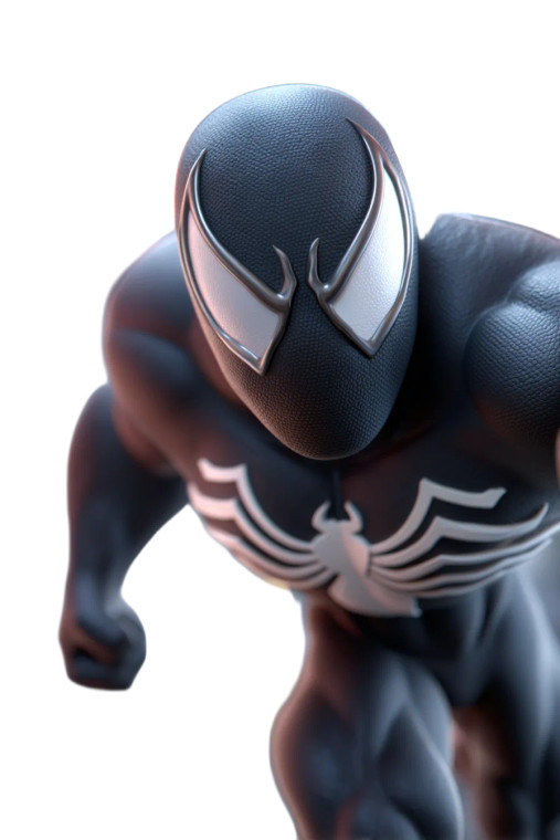 Venom Cartoon Character Vinyl Car Decal Sticker – Waterproof & UV-Resistant 