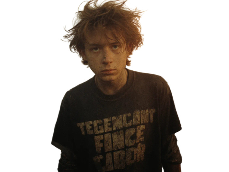 Grim Young Man Vinyl Car Decal Sticker – Waterproof & UV-Resistant 