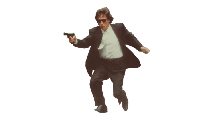 Al Pacino Skateboarding Vinyl Car Decal Sticker – Waterproof & UV-Resistant 