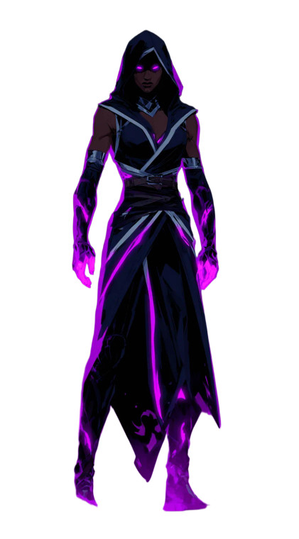 Dark Necromancer V5 Vinyl Car Decal Sticker – Waterproof & UV-Resistant 