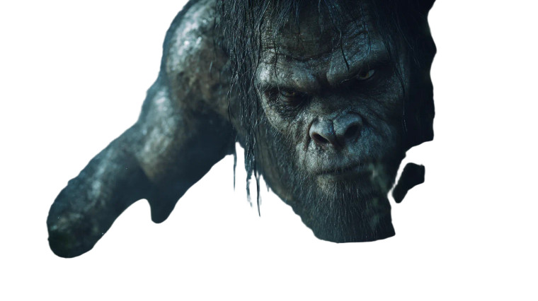 Angry Sasquatch Stomping Vinyl Car Decal Sticker – Waterproof & UV-Resistant 