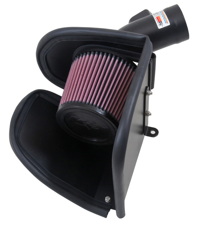 Boost Power & Torque | K&N 69 Series Typhoon Cold Air Intake | BMW X1,X2 Mini Cooper | Black Aluminum Tube, Red Filter