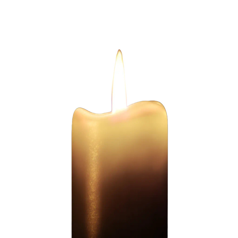 Burning Candle V3 Vinyl Car Decal Sticker – Waterproof & UV-Resistant 