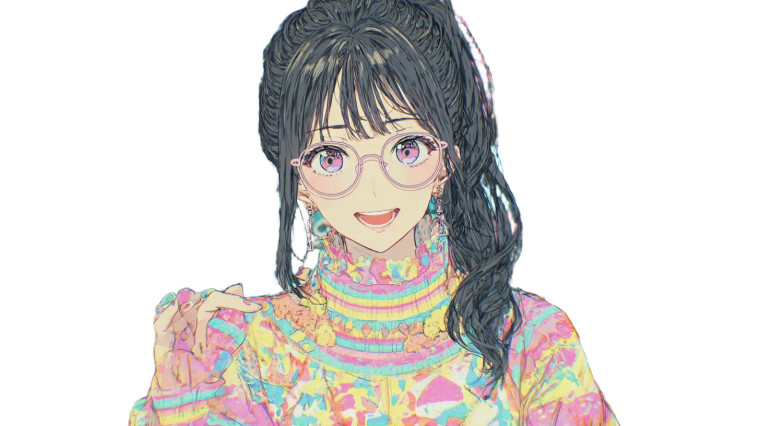 Cheerful Anime Teacher Vinyl Car Decal Sticker – Waterproof & UV-Resistant 