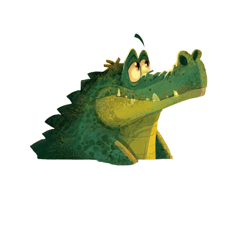 Sad Disney Crocodile Vinyl Car Decal Sticker – Waterproof & UV-Resistant 