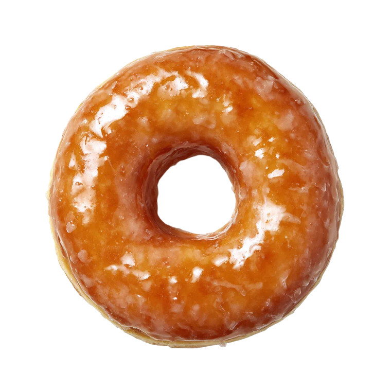 Glazed Donut Vinyl Car Decal Sticker – Waterproof & UV-Resistant 