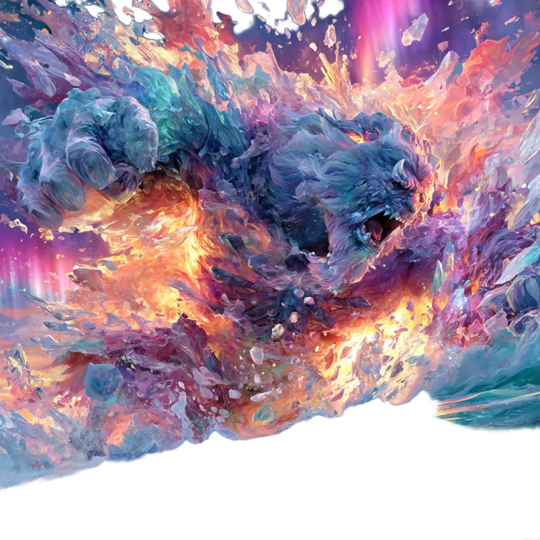 Frost Giant Fall Vinyl Car Decal Sticker – Waterproof & UV-Resistant 