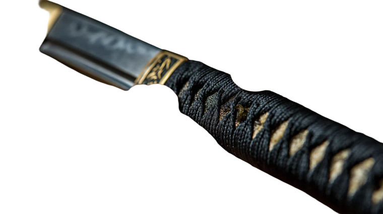Samurai Drawing Katana V3 Vinyl Car Decal Sticker – Waterproof & UV-Resistant 