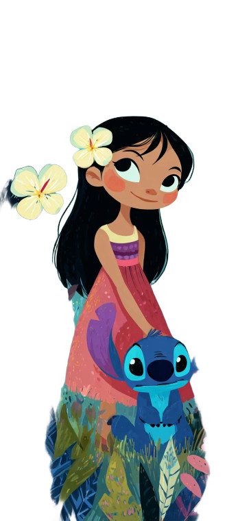 Lilo Stitch Art Vinyl Car Decal Sticker – Waterproof & UV-Resistant 