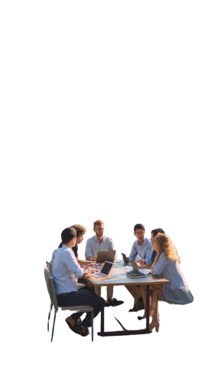 Business Team Meeting V11 Vinyl Car Decal Sticker – Waterproof & UV-Resistant 