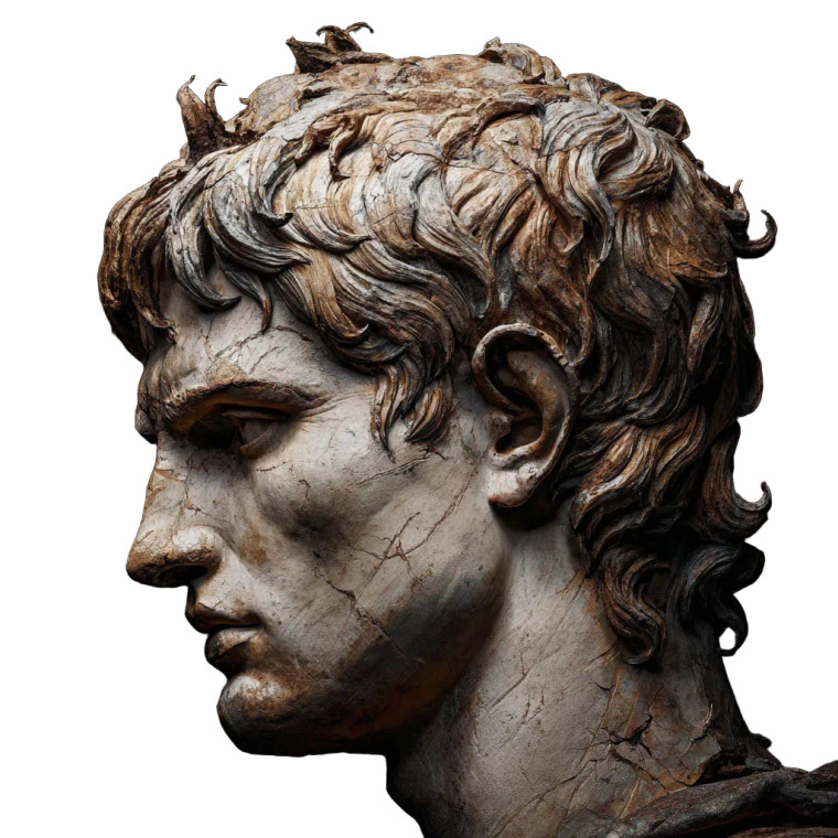 Augustus Vinyl Car Decal Sticker – Waterproof & UV-Resistant 