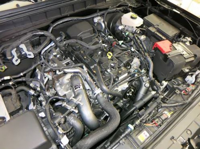 Upgrade Your Ford Bronco Turbo | K & N Filters Intercooler Pipe | Increases Air Flow, Gunmetal Gray Aluminum Tube