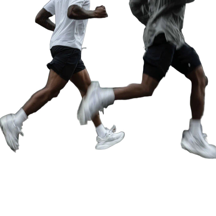 Runners In Motion V2 Vinyl Car Decal Sticker – Waterproof & UV-Resistant 