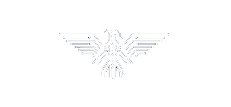 Circuitry Eagle Logo Vinyl Car Decal Sticker – Waterproof & UV-Resistant 