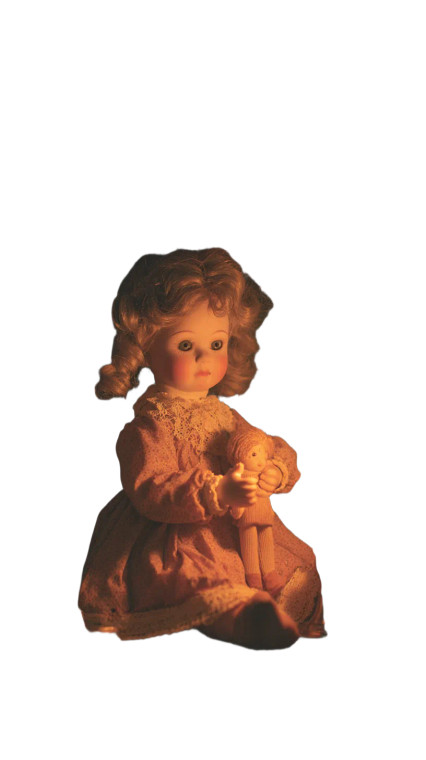 Creepy Living Doll Vinyl Car Decal Sticker – Waterproof & UV-Resistant 