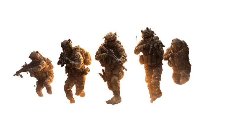 Battlefield Soldiers V2 Vinyl Car Decal Sticker – Waterproof & UV-Resistant 