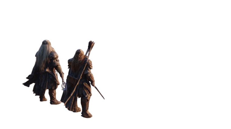 Dwarf And Elf Vinyl Car Decal Sticker – Waterproof & UV-Resistant 