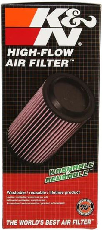 K & N High Performance Red Washable Air Filter | Increase Horsepower & Engine Life | Reusable & Easy to Install