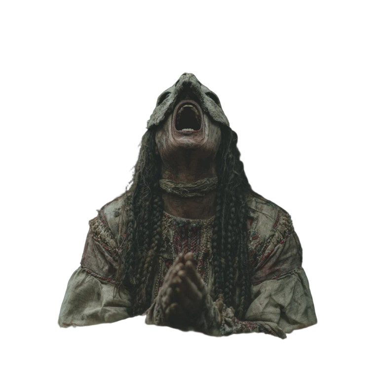 Sinister Pagan Warlock Vinyl Car Decal Sticker – Waterproof & UV-Resistant 