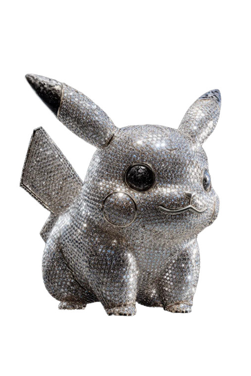 Luxury Tinfoil Pikachu Vinyl Car Decal Sticker – Waterproof & UV-Resistant 