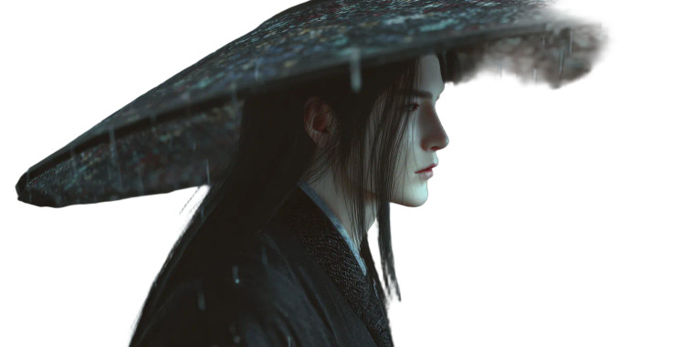 Ancient Chinese Man V28 Vinyl Car Decal Sticker – Waterproof & UV-Resistant 