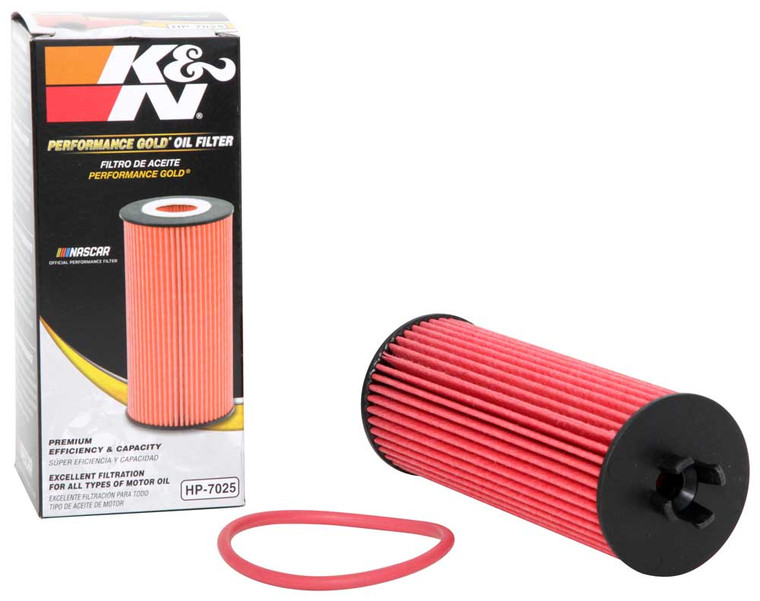 K & N Premium Media Oil Filter | High Flow Cartridge for High Performance Filtration